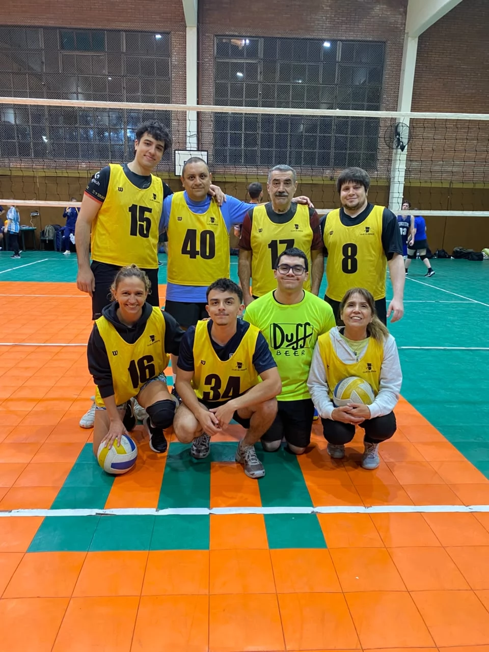 Voley - Equipo Amarillo